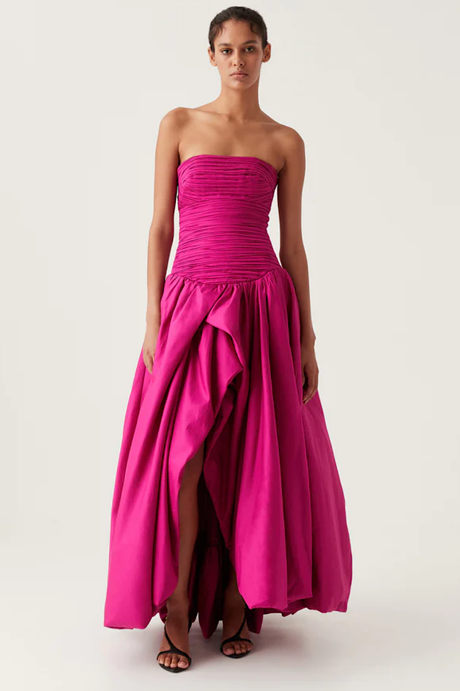 Aje - Violette Bubble Maxi in Magenta
