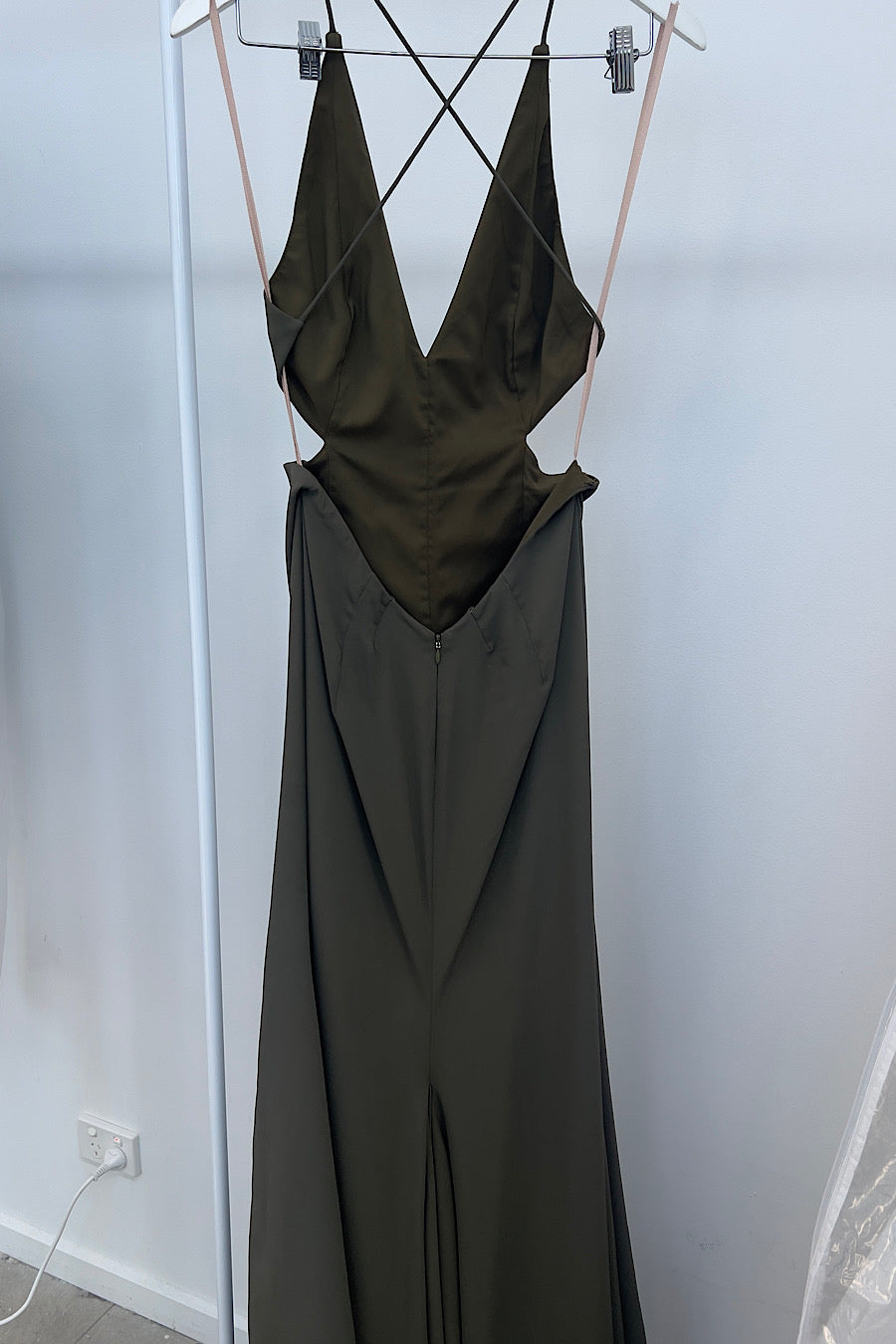 FOR SALE Fame & Partners - Nikita Maxi in Moss Green