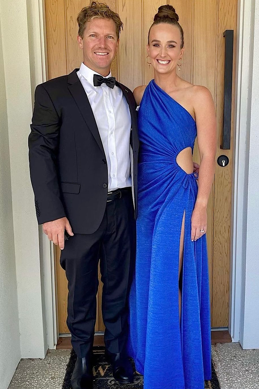 Sonya Moda - Nour Maxi in Cobalt Blue Shimmer