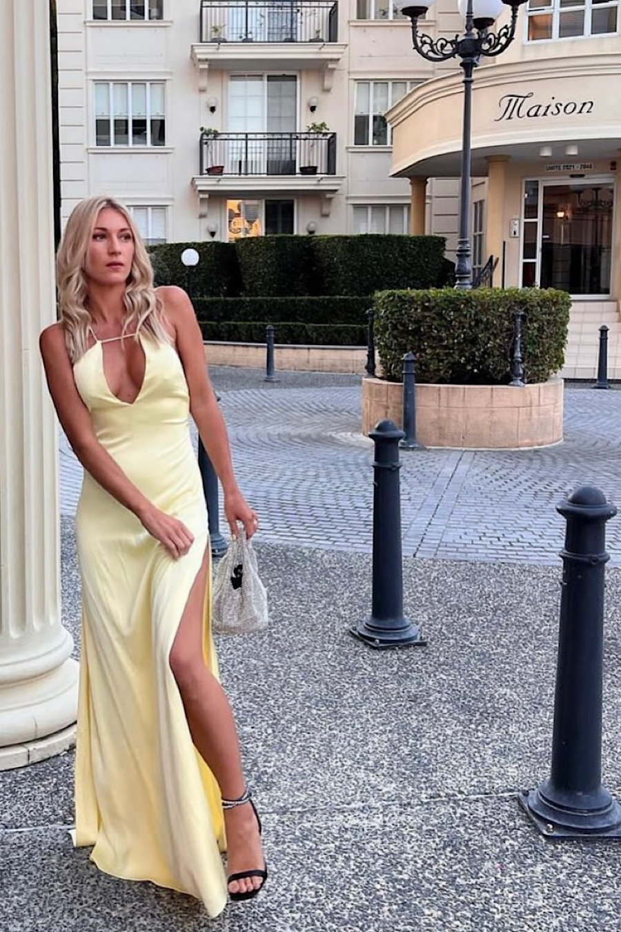 Lexi - Bali Dress in Lemon