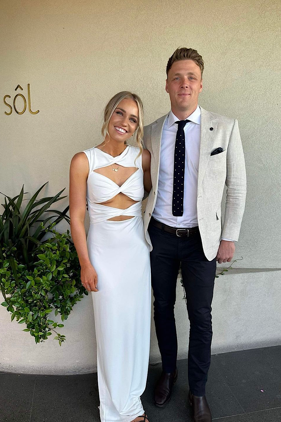 Lexi - Lara Dress in White