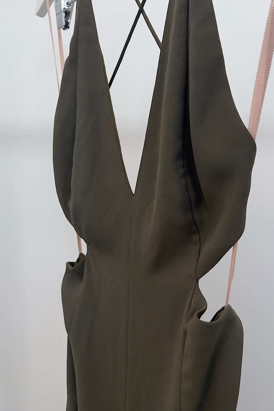 Fame & Partners - Nikita Maxi in Moss Green