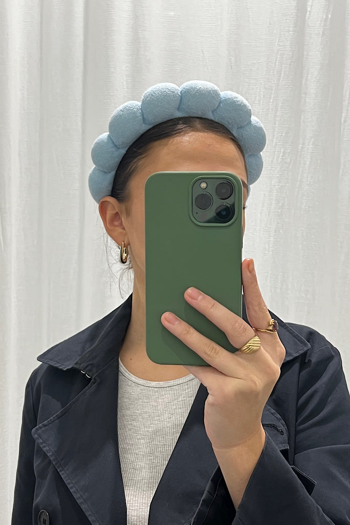 Bubble Headband in Blue