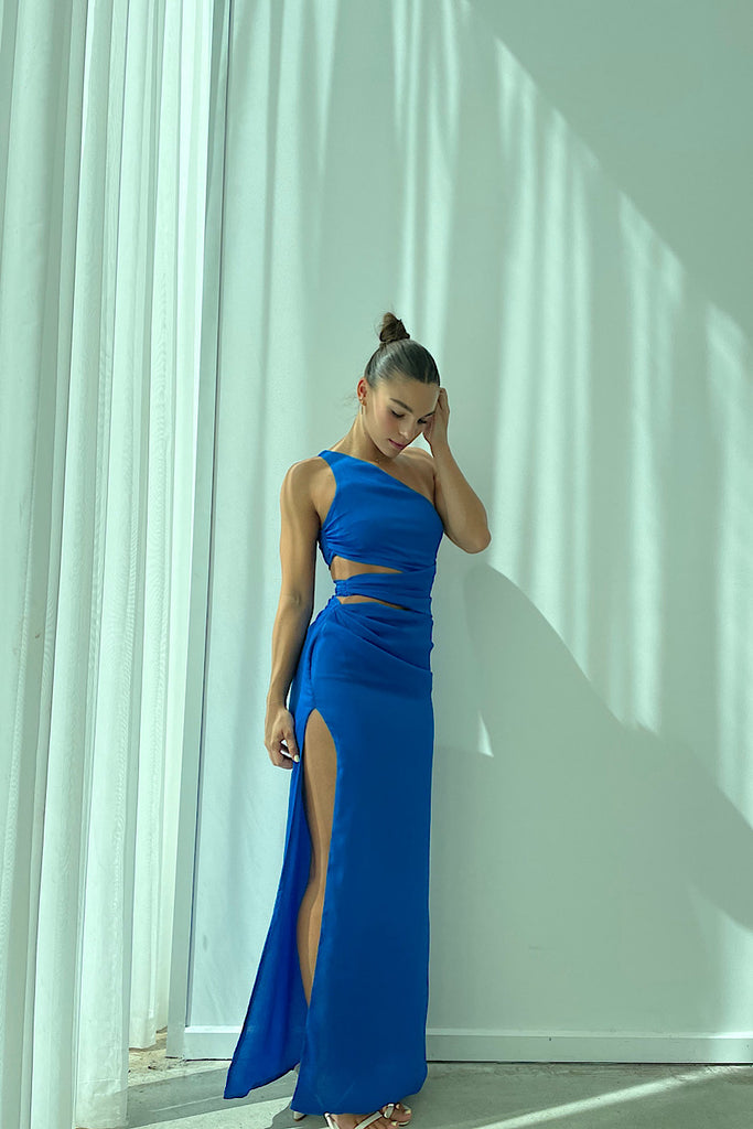 Lexi - Aurea Dress in Cobalt Blue