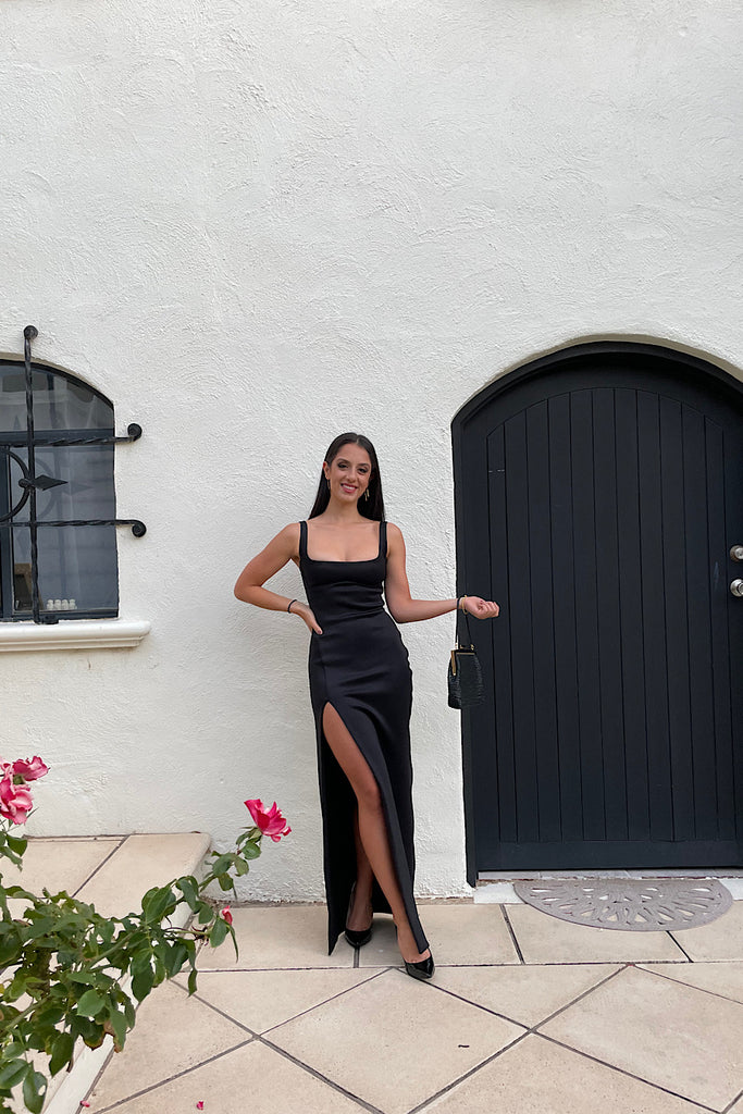 Natalie Rolt - Jax Gown in Black | Style Hutt Studio