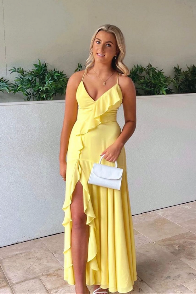 Fame & Partners - Callais Dress in Yellow