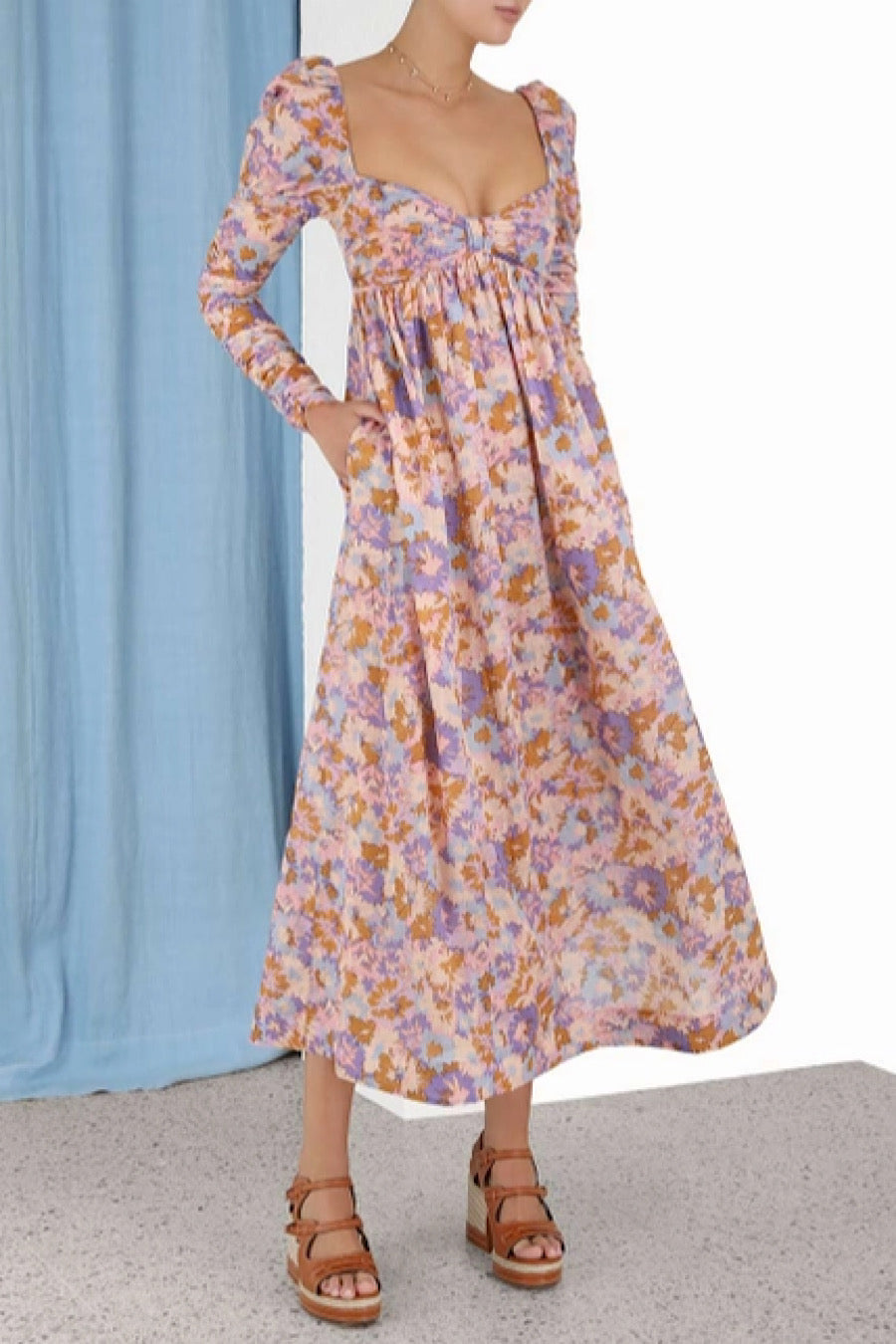 Zimmermann - Violet Twist Midi