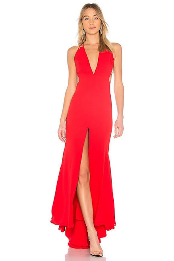 Fame & Partners Surreal Dream gown- Red