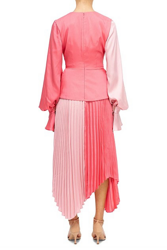 Acler - Empire Dress in Pink